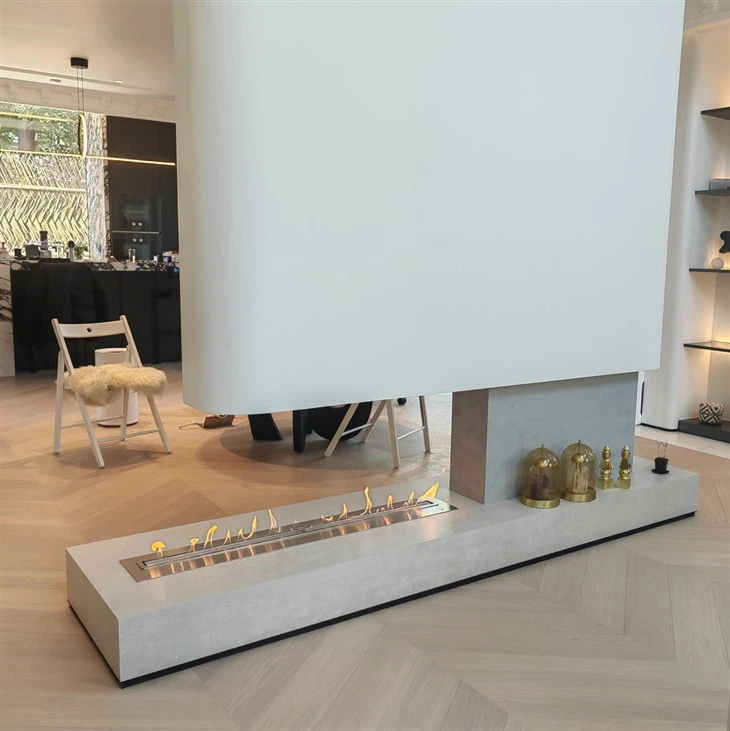 Vairumtirdzniecības automātiskais bioetanola deglis